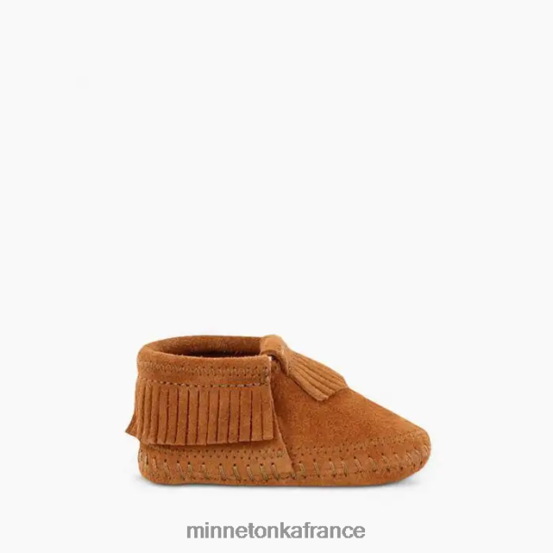 Riley bottillon enfants Minnetonka brun 6N6FP477 chaussure