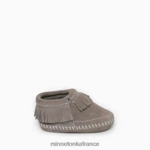 Riley bottillon enfants Minnetonka gris 6N6FP478 chaussure