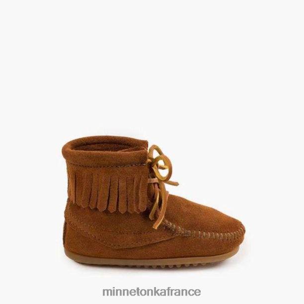 botte de tramper enfants Minnetonka brun 6N6FP471 chaussure
