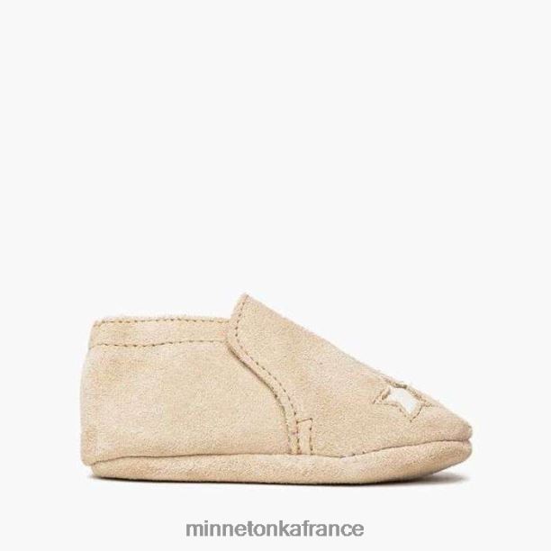 chausson étoile pour bébé enfants Minnetonka pierre 6N6FP476 chaussure