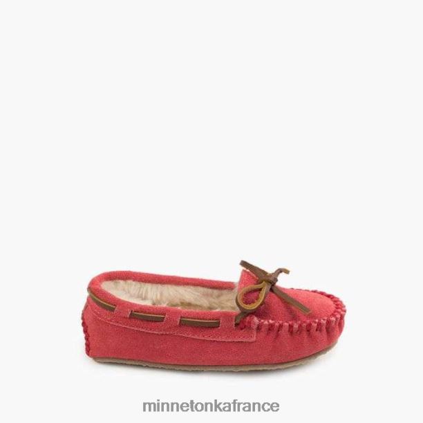 Cassie enfants Minnetonka rose vif 6N6FP495 chaussure