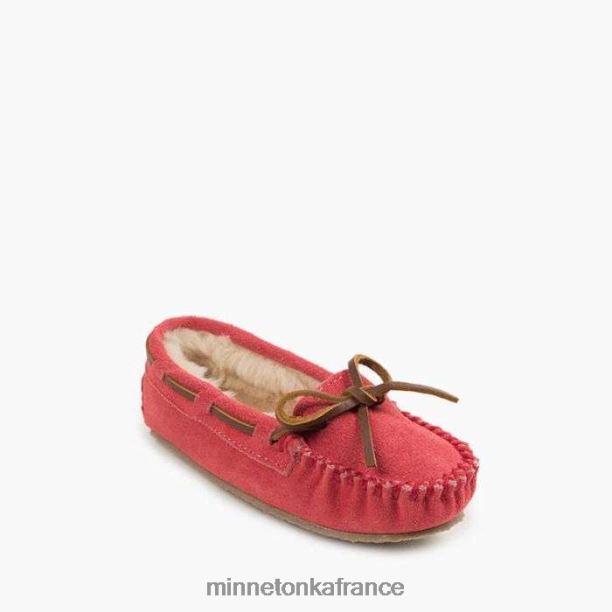 Cassie enfants Minnetonka rose vif 6N6FP495 chaussure
