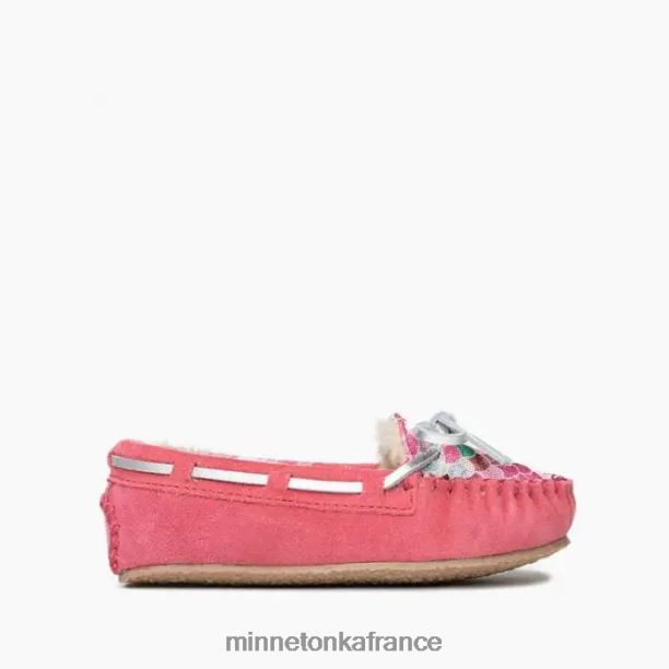 Cassie enfants Minnetonka sirène rose vif 6N6FP496 chaussure