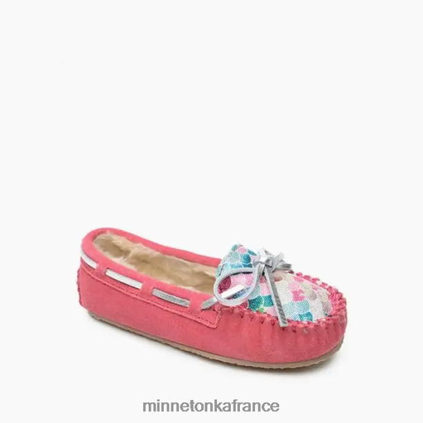 Cassie enfants Minnetonka sirène rose vif 6N6FP496 chaussure