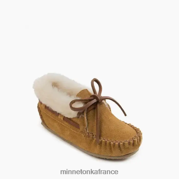 Charly enfants Minnetonka cannelle 6N6FP501 chaussure