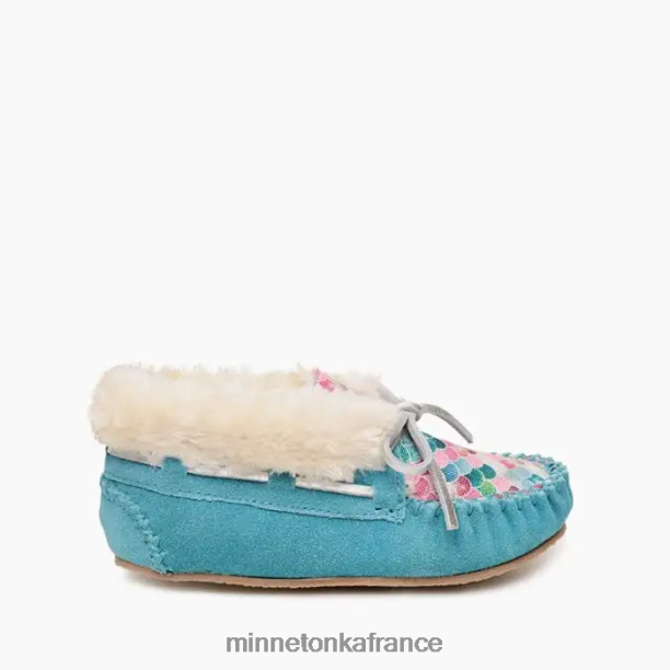 Charly enfants Minnetonka sirène turquoise 6N6FP503 chaussure