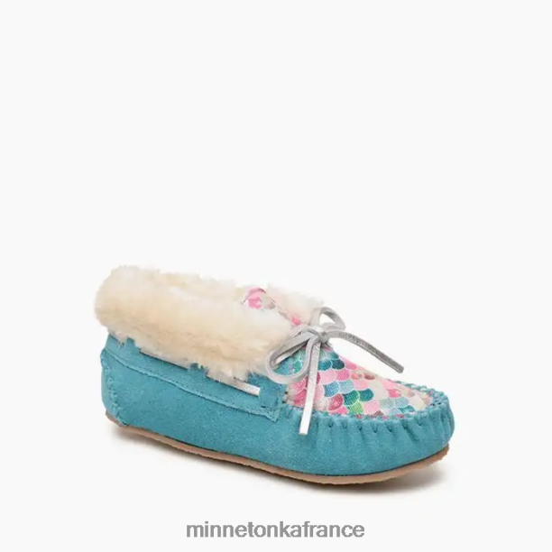 Charly enfants Minnetonka sirène turquoise 6N6FP503 chaussure