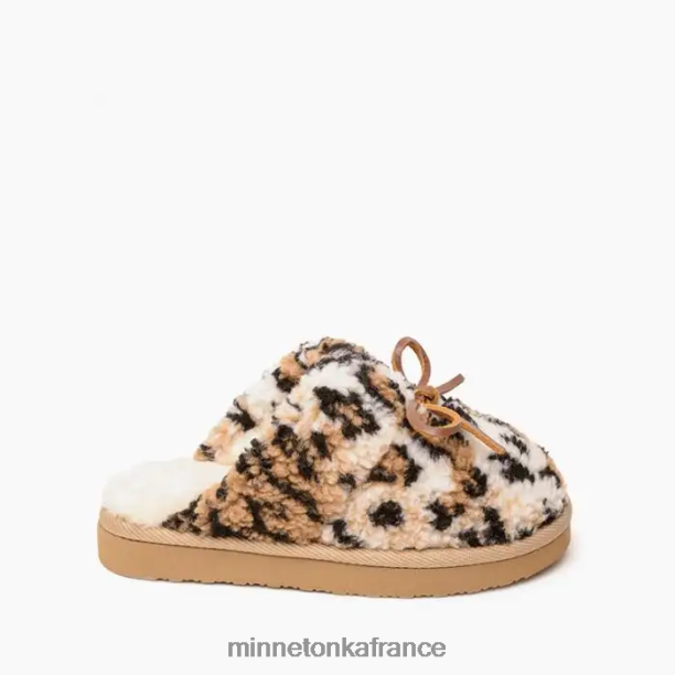 mini éraflures enfants Minnetonka animal à la cannelle 6N6FP508 chaussure
