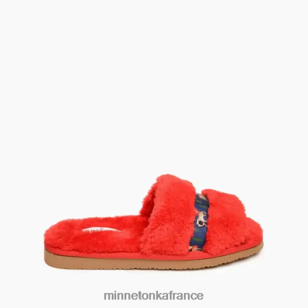 renne lizzie enfants Minnetonka renne rouge 6N6FP507 chaussure