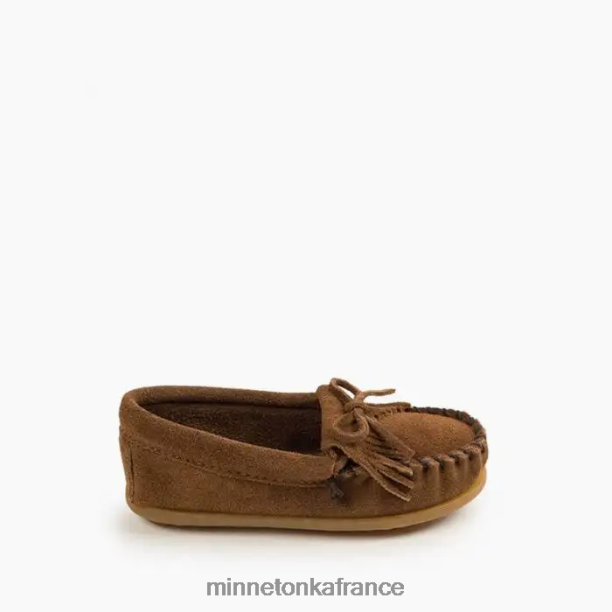 semelle rigide kilty enfants Minnetonka brun poussiéreux 6N6FP458 chaussure