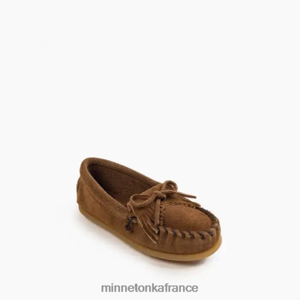 semelle rigide kilty enfants Minnetonka brun poussiéreux 6N6FP458 chaussure