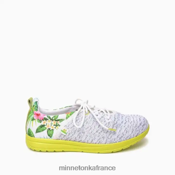 éco à nouveau femmes Minnetonka blanc multicolore 6N6FP323 chaussure
