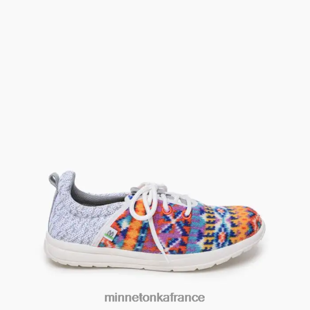 éco à nouveau femmes Minnetonka coucher de soleil orange 6N6FP312 chaussure