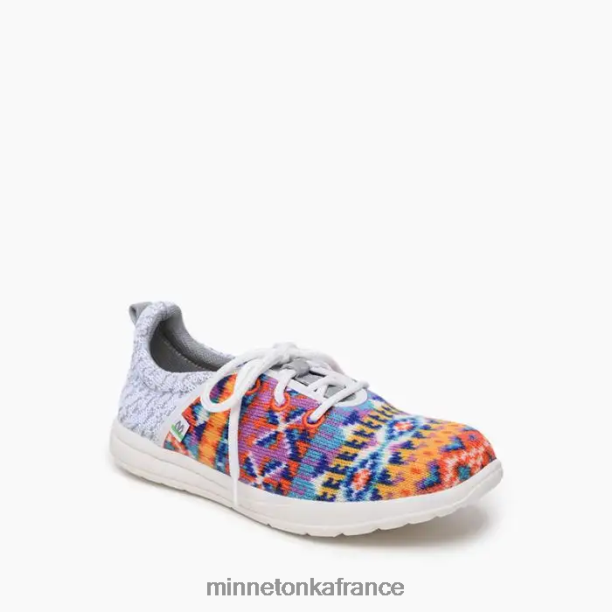 éco à nouveau femmes Minnetonka coucher de soleil orange 6N6FP312 chaussure