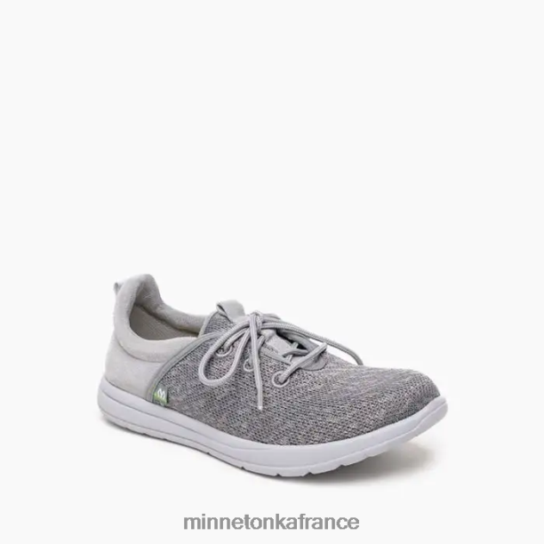 éco à nouveau femmes Minnetonka gris 6N6FP317 chaussure