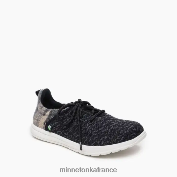 éco à nouveau femmes Minnetonka noir multicolore 6N6FP316 chaussure