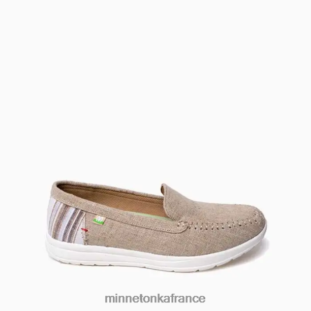 découvrir femmes Minnetonka naturel 6N6FP106 chaussure