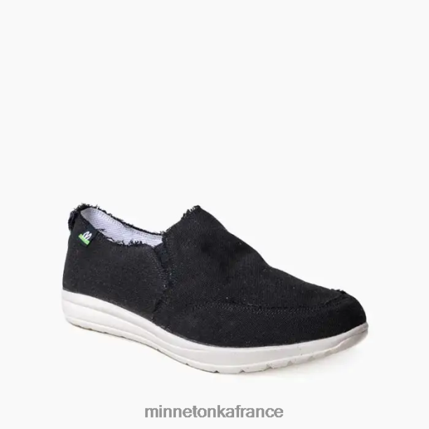 étendue écologique femmes Minnetonka noir 6N6FP321 chaussure