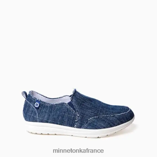 étendue femmes Minnetonka jean bleu 6N6FP135 chaussure