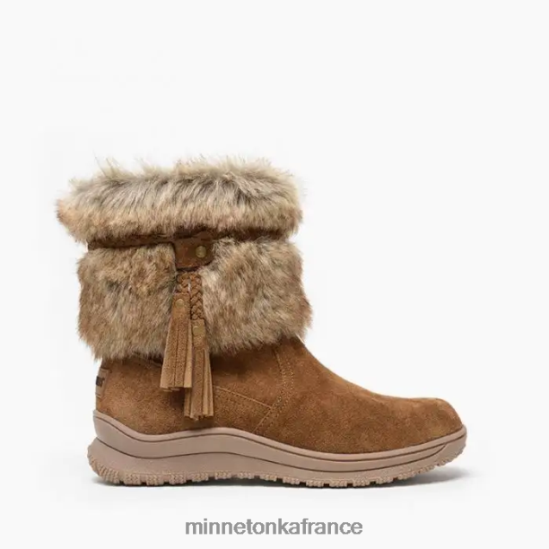 Everett femmes Minnetonka brun poussiéreux 6N6FP41 chaussure