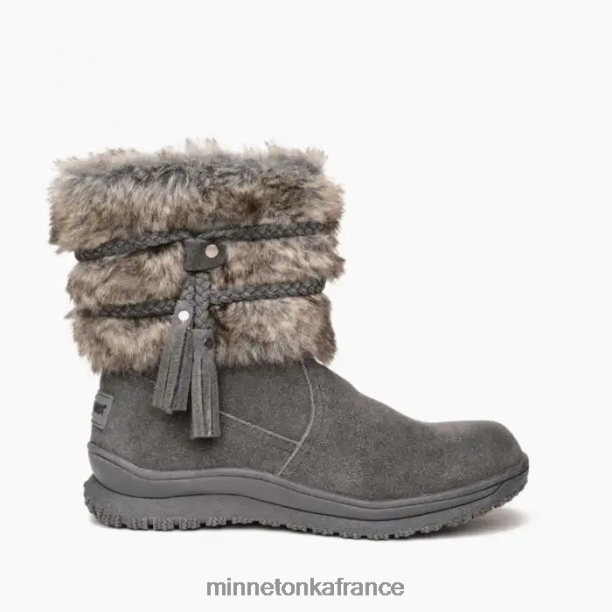 Everett femmes Minnetonka charbon 6N6FP40 chaussure