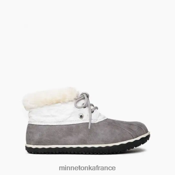 Téga femmes Minnetonka gris 6N6FP52 chaussure