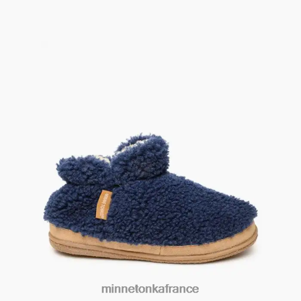 chausson brekyn femmes Minnetonka marine 6N6FP297 chaussure