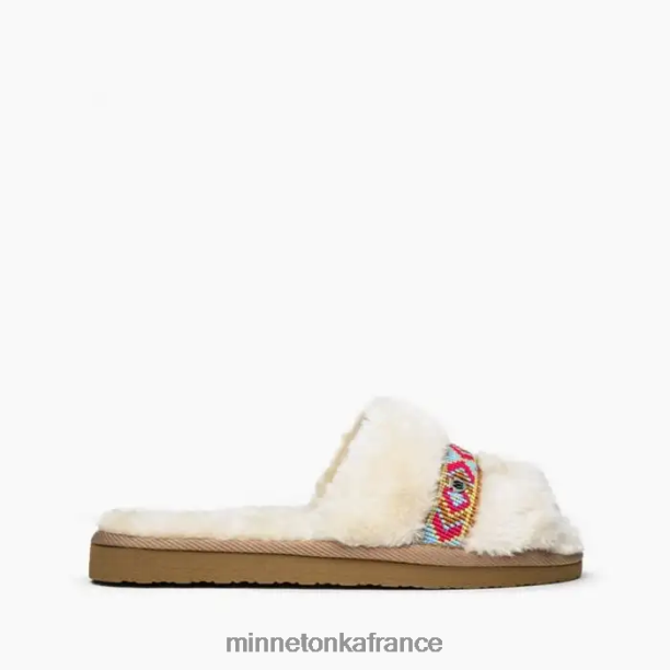 Londres femmes Minnetonka crème 6N6FP277 chaussure