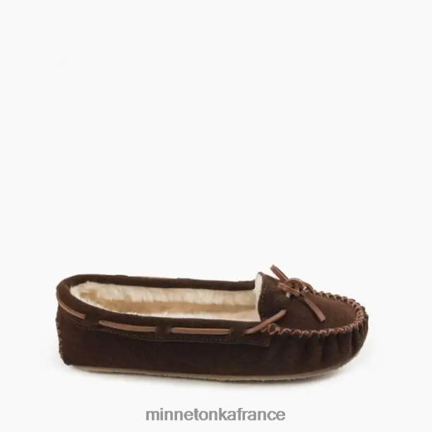 calmement femmes Minnetonka chocolat 6N6FP200 chaussure