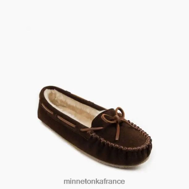 calmement femmes Minnetonka chocolat 6N6FP200 chaussure