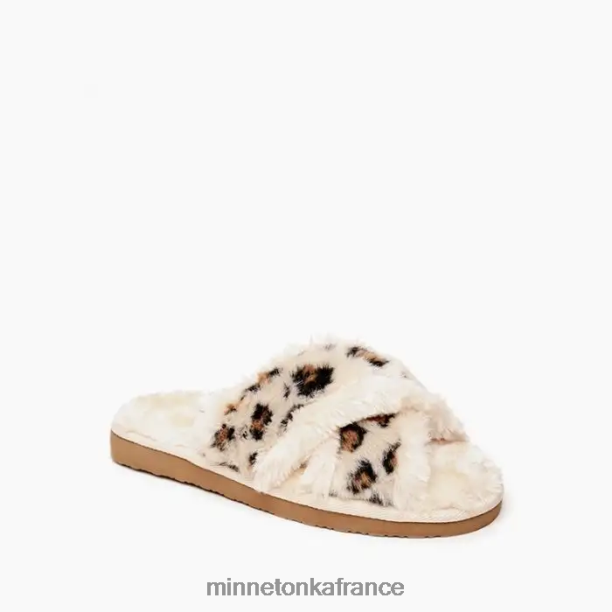 lilly femmes Minnetonka imprimé léopard crème 6N6FP282 chaussure