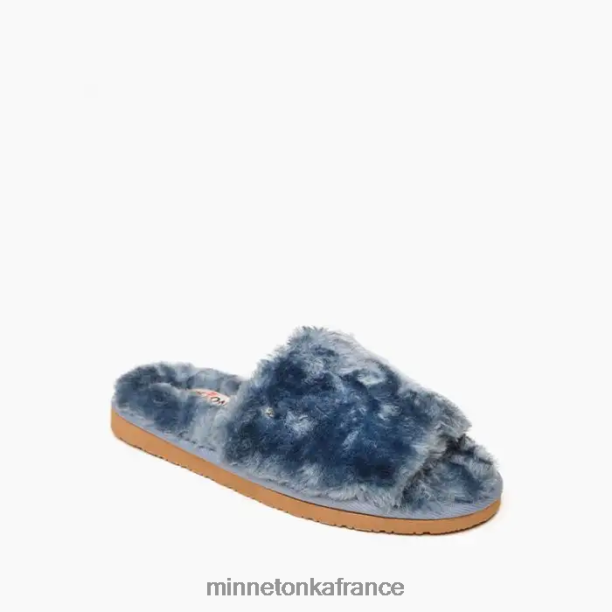 mdr femmes Minnetonka bleu 6N6FP285 chaussure