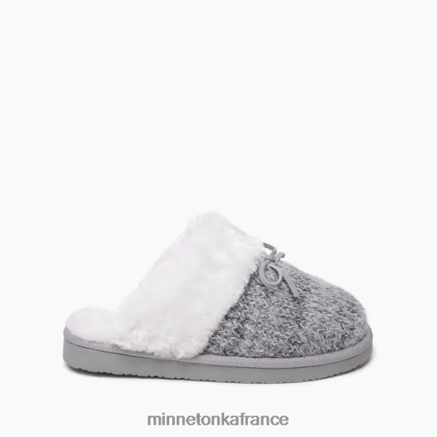 éraflure femmes Minnetonka gris 6N6FP305 chaussure