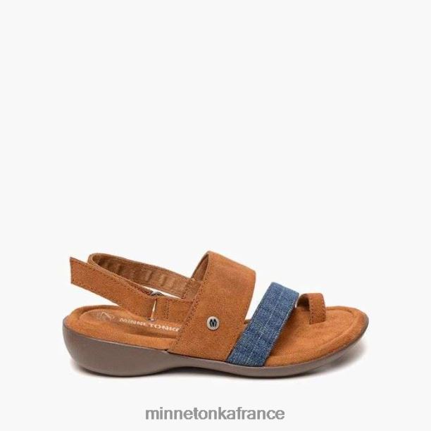 Salma femmes Minnetonka brun 6N6FP173 chaussure