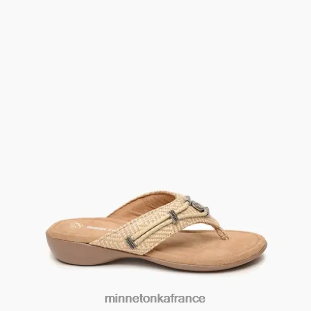 Silverthorne 360 femmes Minnetonka vannerie naturelle 6N6FP158 chaussure