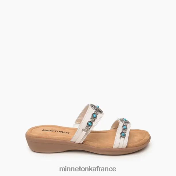 brenn femmes Minnetonka blanc 6N6FP198 chaussure