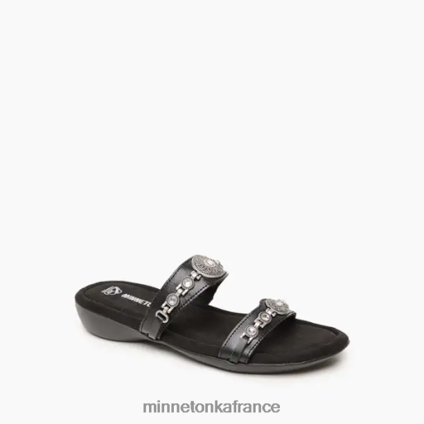 brenn femmes Minnetonka noir 6N6FP196 chaussure