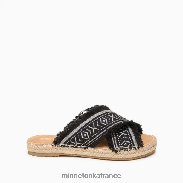poivre femmes Minnetonka noir 6N6FP169 chaussure