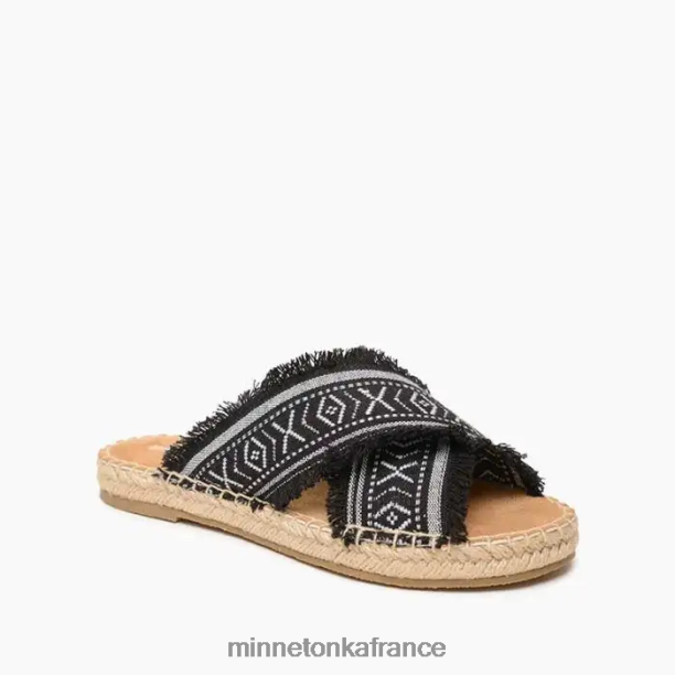 poivre femmes Minnetonka noir 6N6FP169 chaussure