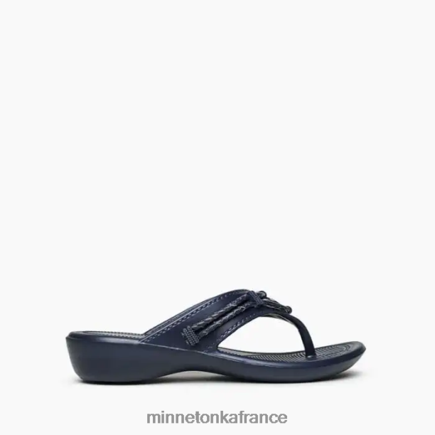prisme d'argent femmes Minnetonka marine 6N6FP192 chaussure