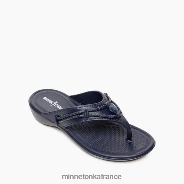 prisme d'argent femmes Minnetonka marine 6N6FP192 chaussure
