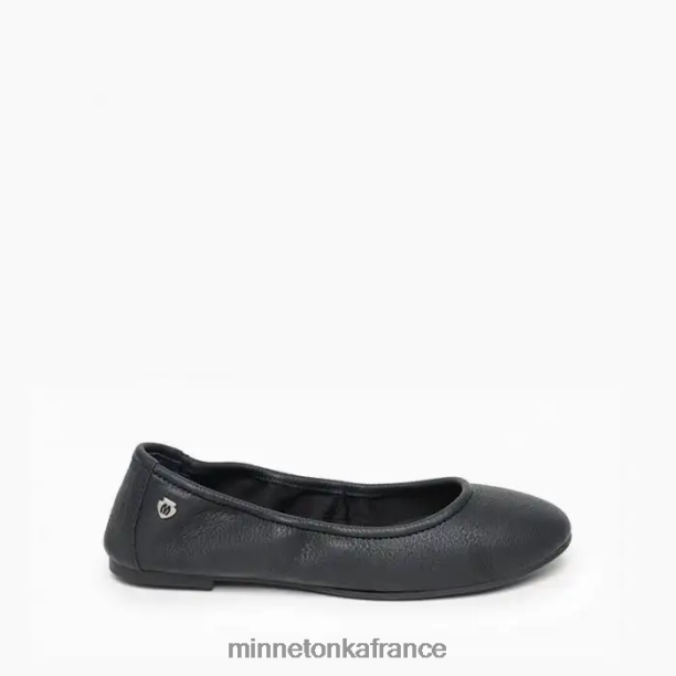 Anna femmes Minnetonka noir 6N6FP110 chaussure