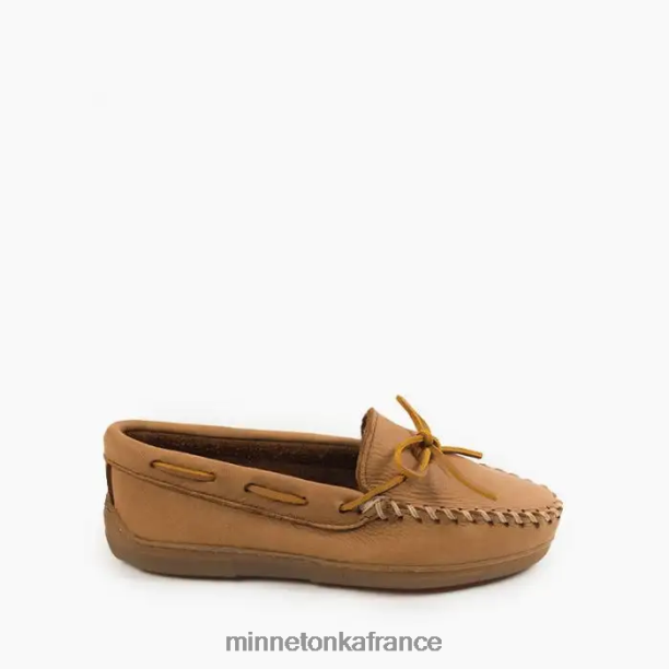 classique en peau d'orignal femmes Minnetonka naturel 6N6FP109 chaussure