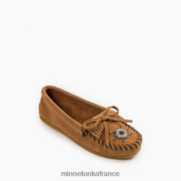moi à nous moc femmes Minnetonka taupe 6N6FP144 chaussure