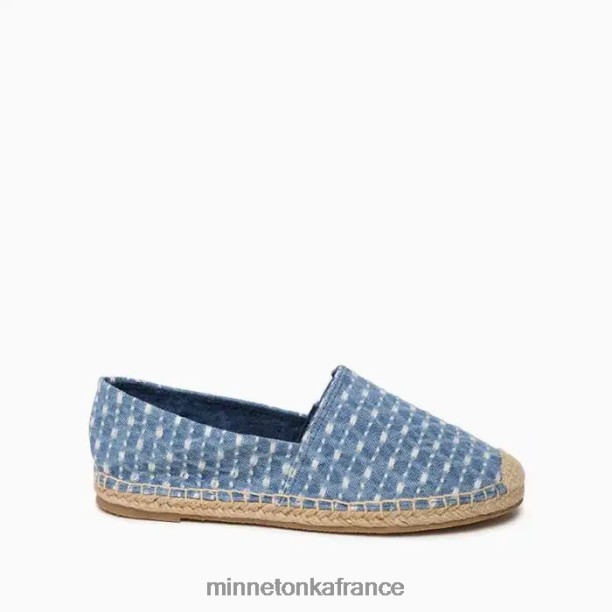 pam femmes Minnetonka jean bleu clair 6N6FP133 chaussure