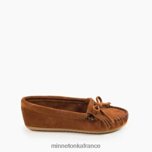 semelle rigide kilty femmes Minnetonka brun 6N6FP73 chaussure