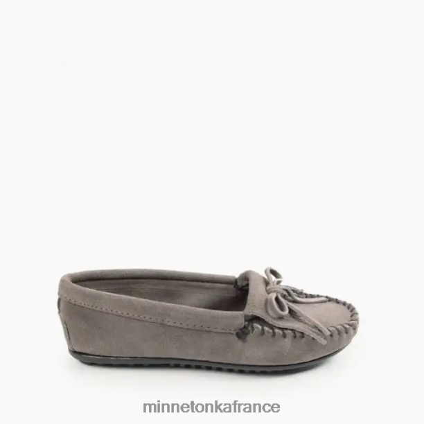semelle rigide kilty femmes Minnetonka gris 6N6FP76 chaussure