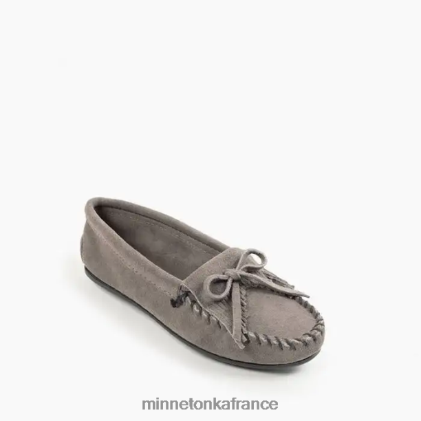 semelle rigide kilty femmes Minnetonka gris 6N6FP76 chaussure