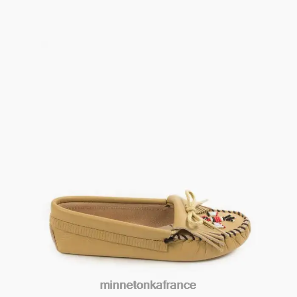 semelle souple Thunderbird femmes Minnetonka naturel 6N6FP117 chaussure