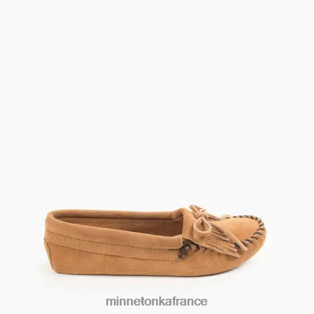 semelle souple kilty femmes Minnetonka taupe 6N6FP93 chaussure